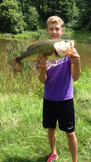 OH 7-8 lbs biggest bass I've caught so far!