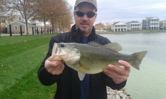 Cold front bassin' in Missouri...4 lbs