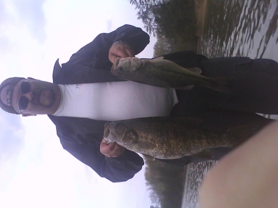 Smallmouth at Laurel River Lake  weighed  7.2 lbs red eye shad