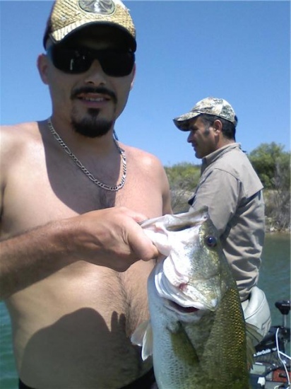 Best of several bass caught at lake Amistad 5/18/2010 using Bill Dance's 3