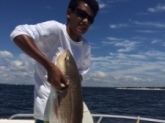 My son caught a 40lb red in panama city
