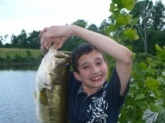 Hi Bill My name is Ben and i,m 12 years old this my largest fish so far it was 19