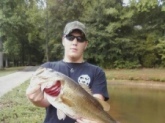 Lake on my land. Caught it on the Strike King Midnight Special Spinner Bait. 12lbs 8oz