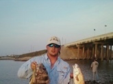 Sheepshead & redfish caught at the Packery Channel in South Texas